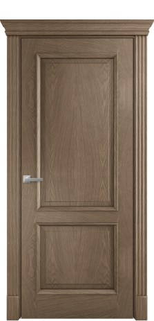 Дверь межкомнатная Rimini 2 Цвет Дуб Мускат Покрытие Шпон натуральный  Наличник Британия Цена 64000