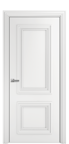 Дверь межкомнатная Modena 2 Цвет Белый Покрытие Эмаль  Наличник ML 85 Цена 76825
