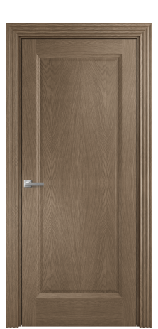 Дверь межкомнатная Garda 1 Цвет Дуб Мускат Покрытие Шпон натуральный  Наличник WL85 Цена 56600