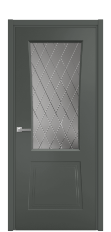 Дверь межкомнатная Dino 2 Цвет Пихтовый Покрытие Эмаль  Наличник L 50 Цена 42680