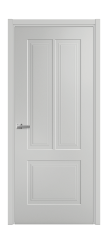 Дверь межкомнатная Паола 2 Цвет Телегрей Покрытие Эмаль  Наличник L 50 Цена 40475