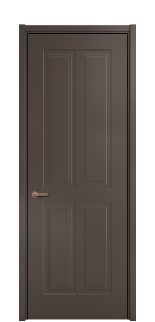 Дверь межкомнатная Паола 3 Цвет Коричневый Покрытие Эмаль  Наличник L 50 Цена 41718