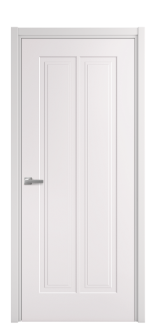 Дверь межкомнатная Paulo 4 Цвет Крем Покрытие Эмаль  Наличник L 50 Цена 40625