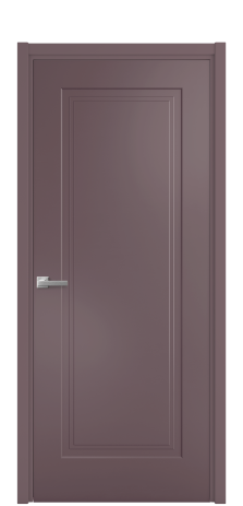 Дверь межкомнатная Рино 1 Цвет Лиловый Покрытие Эмаль  Наличник L 50 Цена 41718