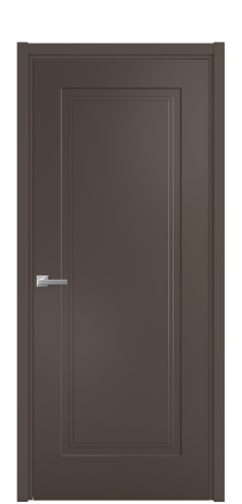 Дверь межкомнатная Rino 1 Цвет Коричневый Покрытие Эмаль  Наличник L 50 Цена 40625