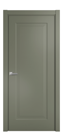 Дверь межкомнатная Рино 1 Цвет Зеленый Покрытие Эмаль  Наличник L 75 Цена 41718