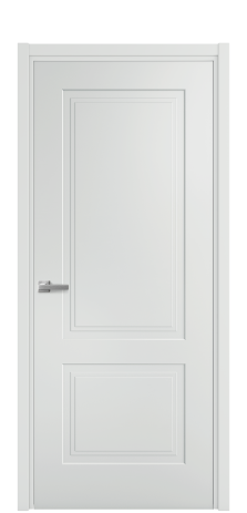 Дверь межкомнатная Rino 2 Цвет Облачный Покрытие Эмаль  Наличник L 50 Цена 40625