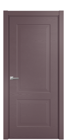 Дверь межкомнатная Рино 2 Цвет Лиловый Brash Покрытие Эмаль брашированная  Наличник L 75 Цена 44375