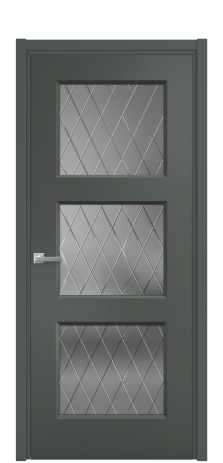 Дверь межкомнатная Рино 3 Цвет Пихтовый Покрытие Эмаль  Наличник L 50 Цена 43843