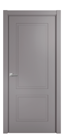 Дверь межкомнатная Плэйн 2 Цвет Ирис Покрытие Эмаль  Наличник L 75 Цена 39475