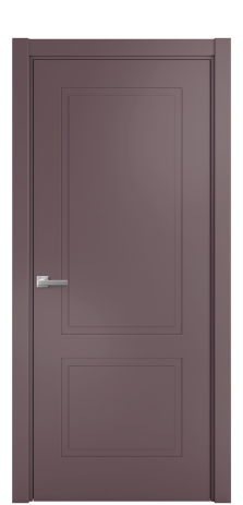Дверь межкомнатная Плэйн 2 Цвет Лиловый Покрытие Эмаль  Наличник L 75 Цена 40668