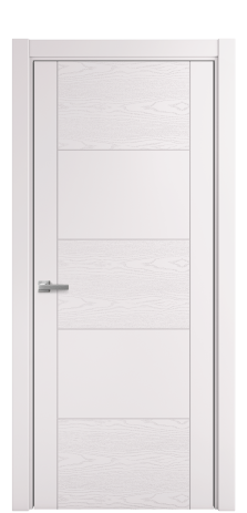 Дверь межкомнатная Линия 02 Цвет Крем Brash Покрытие Эмаль брашированная  Наличник L 75 Цена 46325