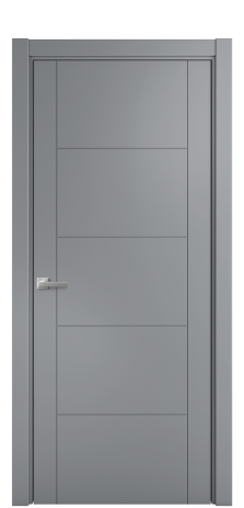 Дверь межкомнатная Линия 02 Цвет Гриджио Покрытие Эмаль  Наличник L 75 Цена 40668