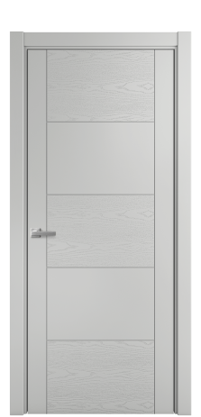 Дверь межкомнатная Линия 02 Цвет Телегрей Brash Покрытие Эмаль брашированная  Наличник L 75 Цена 46325