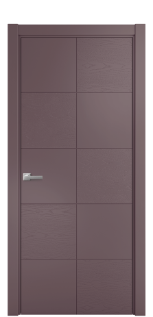 Дверь межкомнатная Линия 03 Цвет Лиловый Brash Покрытие Эмаль брашированная  Наличник L 75 Цена 46325