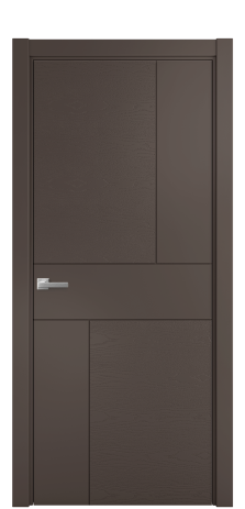 Дверь межкомнатная Линия 05 Цвет Коричневый Brash Покрытие Эмаль брашированная  Наличник L 75 Цена 46325
