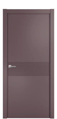 Дверь межкомнатная Mezzo 01 Цвет Лиловый Покрытие Эмаль  Наличник L 75 Цена 43818