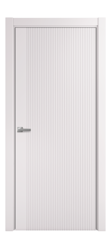 Дверь межкомнатная Меццо 12 Цвет Крем Покрытие Эмаль  Наличник L 75 Цена 42475