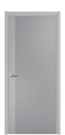 Дверь межкомнатная Меццо 12 Цвет Галечный Покрытие Эмаль  Наличник L 50 Цена 43818