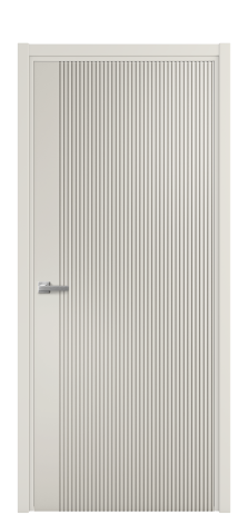 Дверь межкомнатная Mezzo 12 Цвет Дымчатый Покрытие Эмаль  Наличник L 50 Цена 42625