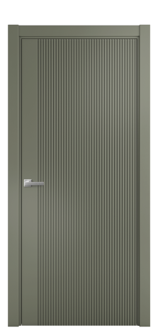 Дверь межкомнатная Меццо 12 Цвет Зеленый Покрытие Эмаль  Наличник L 75 Цена 43818