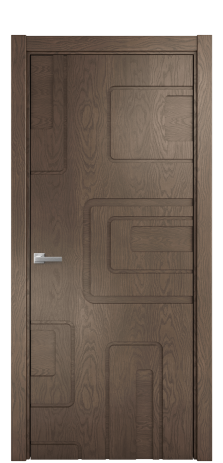 Дверь межкомнатная Capriccio 01 Цвет Дуб Марракеш Покрытие Шпон натуральный  Наличник L 75 Цена 65800