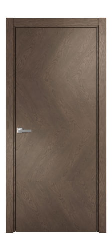 Дверь межкомнатная Unit 01 Цвет Дуб Марракеш Покрытие Шпон натуральный  Наличник L 75 Цена 58200