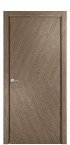 Дверь межкомнатная Unit 03 Цвет Дуб Кофе Покрытие Шпон масло  Наличник L 75 Цена 57025