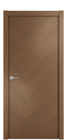 Дверь межкомнатная Юнит 05 Цвет Дуб Темный Покрытие Шпон натуральный  Наличник L 75 Цена 54050