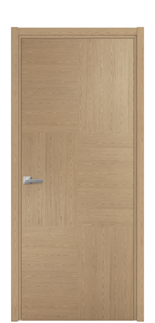 Дверь межкомнатная Юнит 06 Цвет Дюна 1050C Покрытие Шпон Файн Лайн  Наличник L 50 Цена 54023