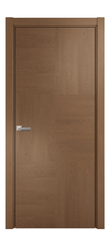 Дверь межкомнатная Unit 06 Цвет Дуб Темный Покрытие Шпон натуральный  Наличник L 75 Цена 58200