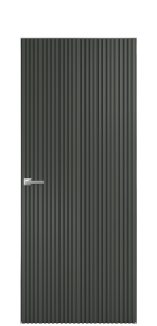 Дверь межкомнатная Spline Цвет Пихтовый Покрытие Эмаль  Наличник Скрытый короб хром Цена 76880