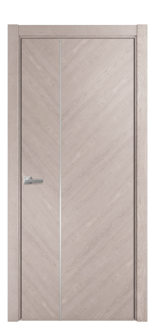 Дверь межкомнатная Юнит Слот 10-111 Цвет Дуб Имбирь Покрытие Шпон натуральный  Наличник L 75 Цена 59050