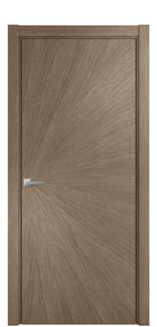 Дверь межкомнатная Unit 07 Цвет Дуб Кофе Покрытие Шпон масло  Наличник L 75 Цена 64675