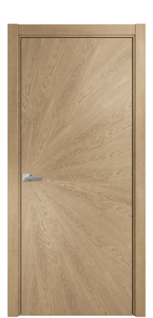 Дверь межкомнатная Unit 07 Цвет Дуб Светлый Покрытие Шпон натуральный  Наличник L 75 Цена 54250