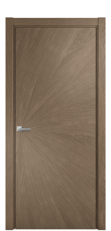 Дверь межкомнатная Unit 07 Цвет Дуб Мускат Покрытие Шпон натуральный  Наличник L 75 Цена 54250