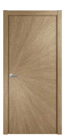 Дверь межкомнатная Unit 07 Цвет Дуб Янтарь Покрытие Шпон масло  Наличник L 75 Цена 64975