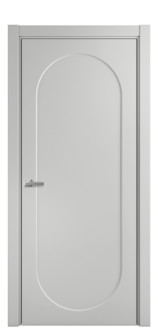 Дверь межкомнатная Anse 1 Цвет Телегрей Покрытие Эмаль  Наличник L 75 Цена 36974