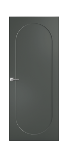 Дверь межкомнатная Anse 1 Цвет Пихтовый Покрытие Эмаль  Наличник Скрытый короб хром Цена 69310