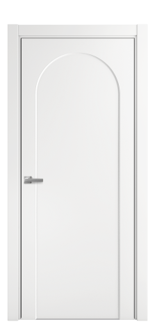 Дверь межкомнатная Anse 2 Цвет Белый Покрытие Эмаль  Наличник L 75 Цена 44865