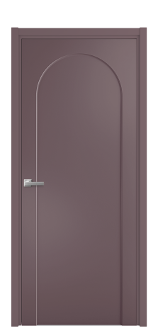 Дверь межкомнатная Anse 2 Цвет Лиловый Покрытие Эмаль  Наличник L 50 Цена 52175