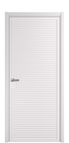 Дверь межкомнатная Space 01 Цвет Крем Покрытие Эмаль  Наличник L 50 Цена 52175