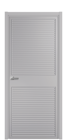 Дверь межкомнатная Space 02 Цвет Галечный Покрытие Эмаль  Наличник L 50 Цена 52175