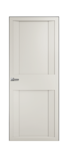 Дверь межкомнатная Podio 01 Цвет Дымчатый Покрытие Эмаль  Наличник Скрытый короб хром Цена 94010