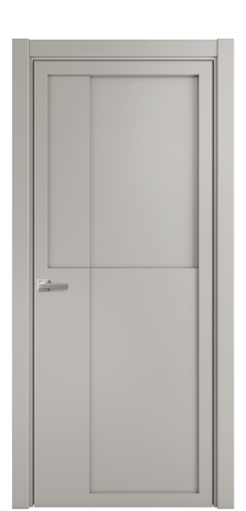 Дверь межкомнатная Подио 02 Цвет Серый Шелк Покрытие Эмаль  Наличник L 75 Цена 49475