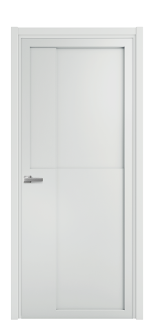 Дверь межкомнатная Podio 02 Цвет Облачный Покрытие Эмаль  Наличник L 50 Цена 76875