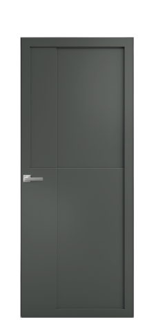 Дверь межкомнатная Podio 02 Цвет Пихтовый Покрытие Эмаль  Наличник Скрытый короб хром Цена 94010