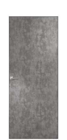 Дверь межкомнатная Porte 39-00 Цвет Ice cacao Покрытие ПВХ ORIGINAL Наличник Скрытый короб хром Цена 33900