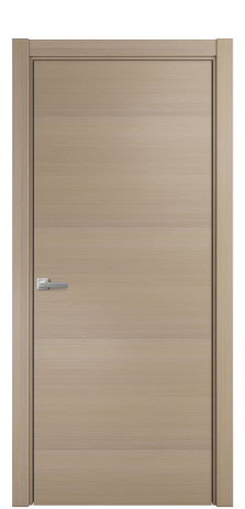 Дверь межкомнатная Porte 39-00 Цвет DUNA 607S Покрытие Шпон Fine Line горизонталь Наличник L 75 Цена 30634