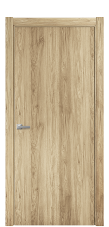 Дверь межкомнатная Porte 39-00 Цвет Орех NY светлый Покрытие ПВХ WOOD NATURAL Наличник L 75 Цена 27300